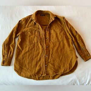Madewell Rust/Orange Flannel